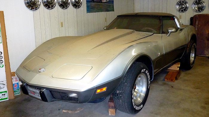 Corvettes on eBay: 4.1 Original Mile 1978 Silver Anniversary Edition