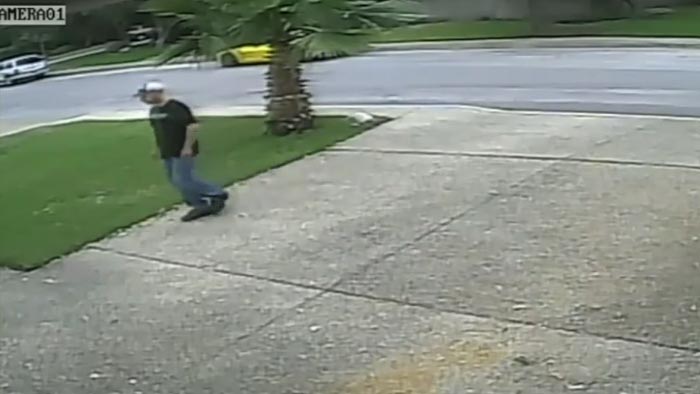 Package Thief Driving a Yellow Corvette Arrested in San Antonio