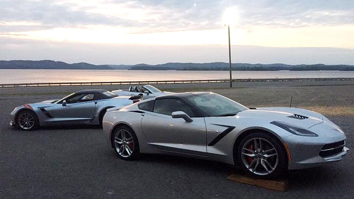 2017 Corvettes Spotted at Brochure Photoshoot in Guntersville, AL
