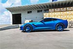 [PICS] Laguna Blue Corvette Stingray on Blue Forgiato Wheels