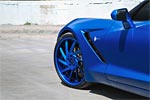 [PICS] Laguna Blue Corvette Stingray on Blue Forgiato Wheels