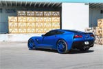 [PICS] Laguna Blue Corvette Stingray on Blue Forgiato Wheels