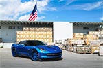 [PICS] Laguna Blue Corvette Stingray on Blue Forgiato Wheels