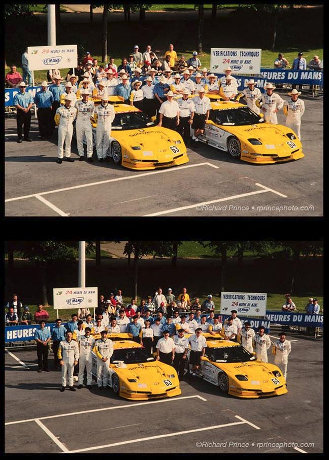 [PIC] Throwback Thursday: That Time Corvette Racing Donned Berets and Fake Mustaches at Le Mans