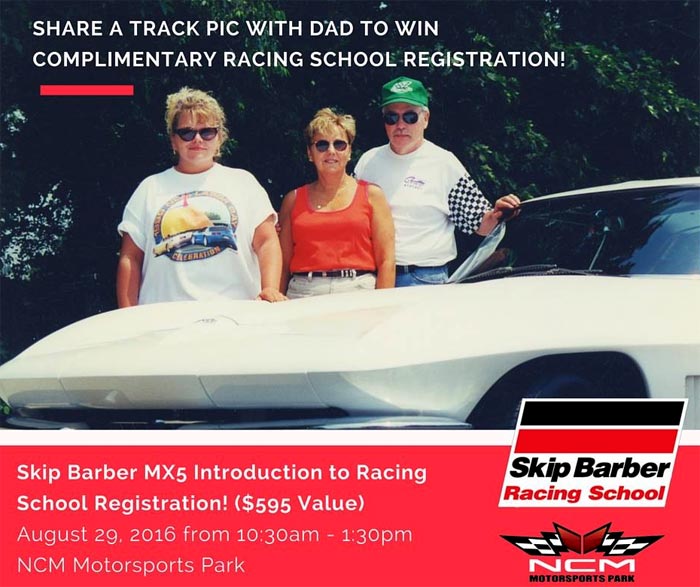 Cool Father's Day Contest from the NCM Motorsports Park