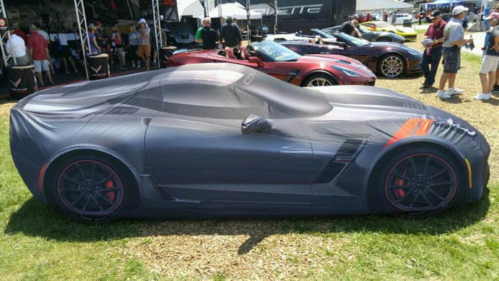 [PICS] Chevrolet Displays New Grand Sport Car Cover at Bloomington Gold