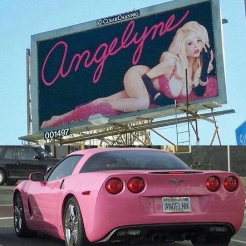 Original Influencer Angelyne to Sell Her Pink C6 Corvette to Help Pay for Biopic