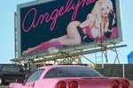 Corvettes on eBay: Angelyne's 2008 Pink Corvette