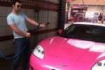 Corvettes on eBay: Angelyne's 2008 Pink Corvette