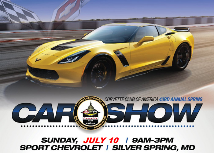 Sport Chevrolet is Hosting the 43rd Annual Corvette Club of America Spring Car Show