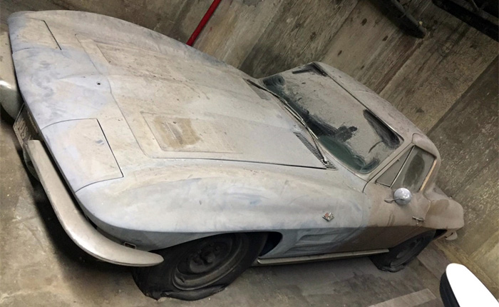  [BARN FIND] 1963 Corvette SWC Wastes Away in L.A. Parking Garage