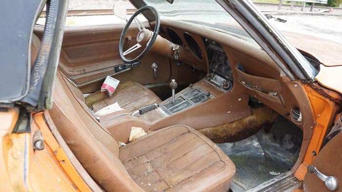 Corvettes on eBay: Barn-Find 1973 Corvette with 31,570 Original Miles