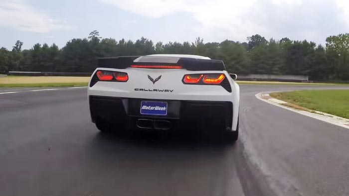 [VIDEO] Callaway Corvette SC757 Takes on Thompson Speedway