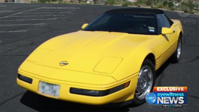 C4 Corvette Torched by Suspicious Individuals in Australia
