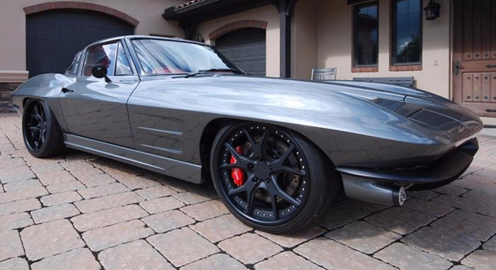 Corvettes on eBay – The Punisher 1963 Corvette is a Sinister Restomod