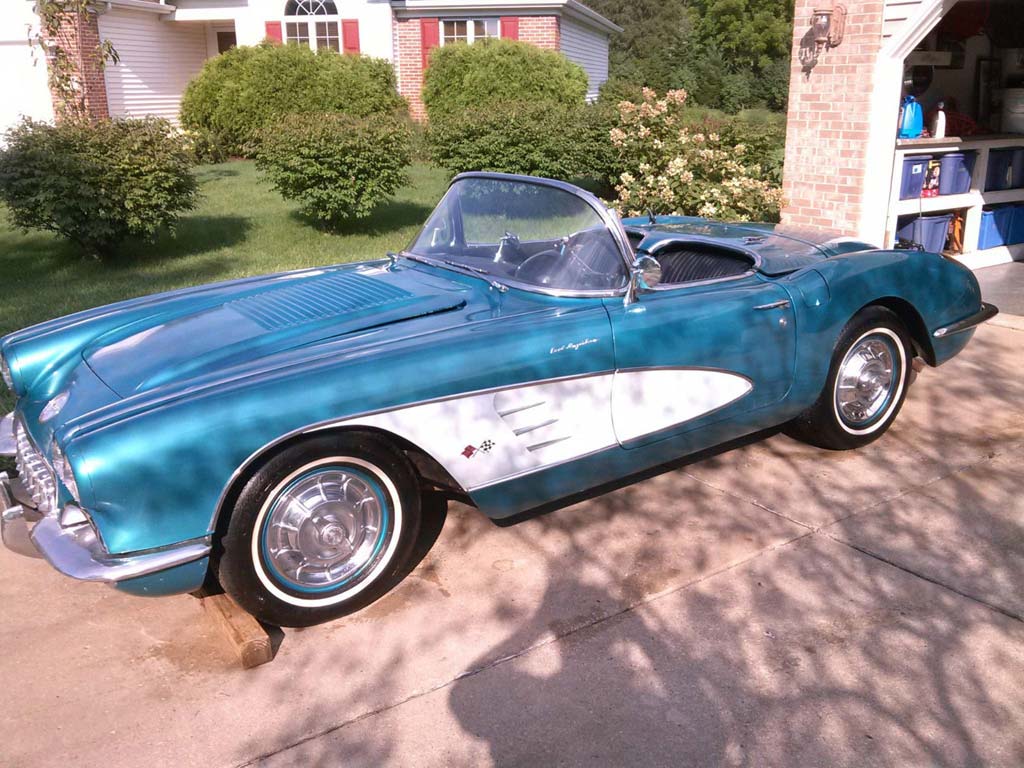 Corvettes on eBay: 1958 Corvette Barn Find May have Originally Been a Fuelie