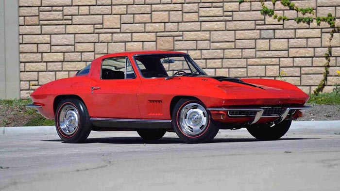 1967 427/400 Corvette Coupe with 9,523 Miles Heading to Mecum Portland