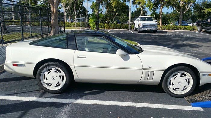 Corvettes on eBay: 1988 35th Anniversary Corvette with Manual Transmission
