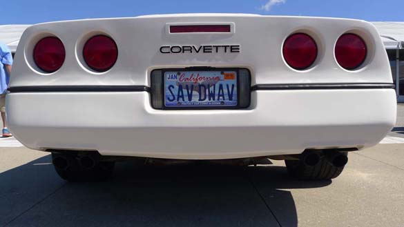 The Corvette Vanity Plates of Bloomington Gold 2017