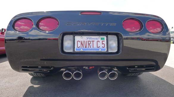 The Corvette Vanity Plates of Bloomington Gold 2017