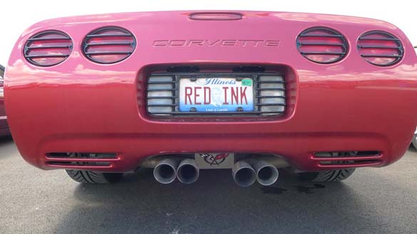 The Corvette Vanity Plates of Bloomington Gold 2017