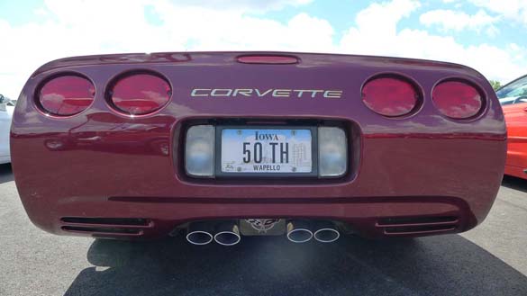 The Corvette Vanity Plates of Bloomington Gold 2017