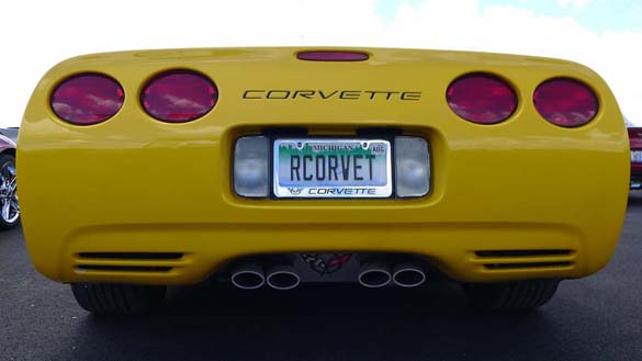 The Corvette Vanity Plates of Bloomington Gold 2017