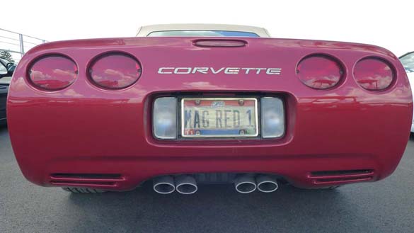 The Corvette Vanity Plates of Bloomington Gold 2017
