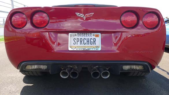 The Corvette Vanity Plates of Bloomington Gold 2017