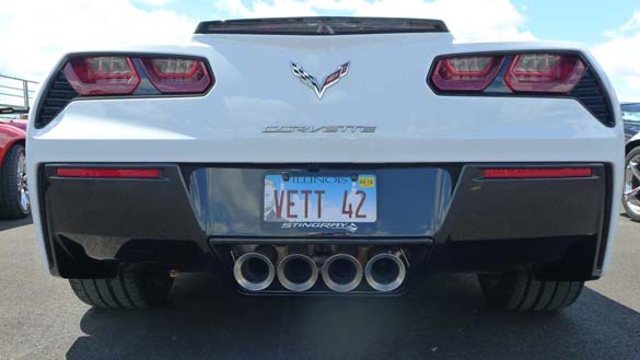 The Corvette Vanity Plates of Bloomington Gold 2017