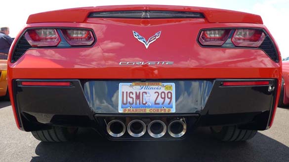 The Corvette Vanity Plates of Bloomington Gold 2017