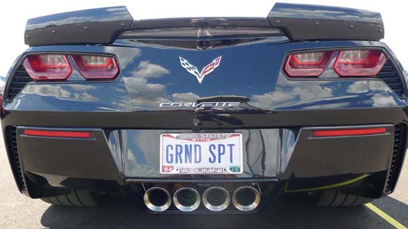 The Corvette Vanity Plates of Bloomington Gold 2017