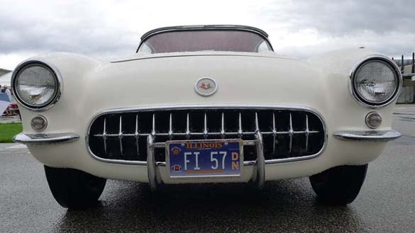 The Corvette Vanity Plates of Bloomington Gold 2017