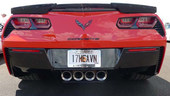 The Corvette Vanity Plates of Bloomington Gold 2017