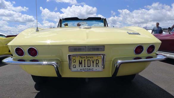 The Corvette Vanity Plates of Bloomington Gold 2017