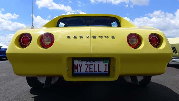 The Corvette Vanity Plates of Bloomington Gold 2017
