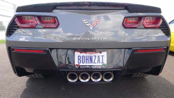 The Corvette Vanity Plates of Bloomington Gold 2017