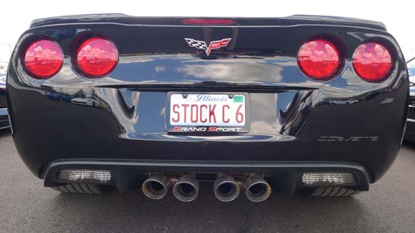 The Corvette Vanity Plates of Bloomington Gold 2017