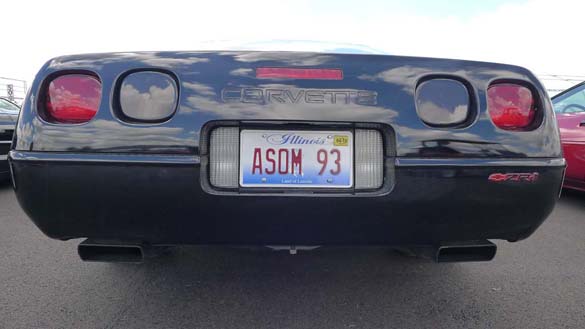 The Corvette Vanity Plates of Bloomington Gold 2017