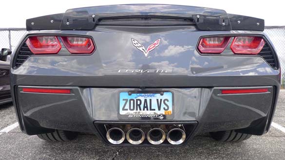 The Corvette Vanity Plates of Bloomington Gold 2017