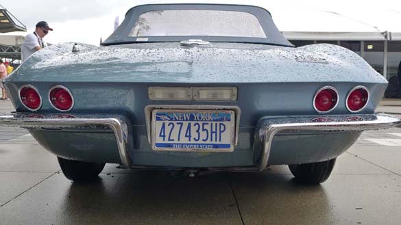 The Corvette Vanity Plates of Bloomington Gold 2017