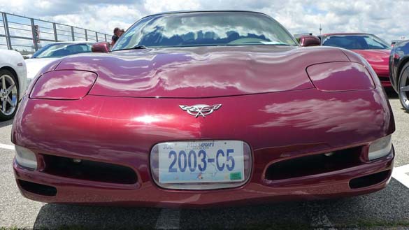 The Corvette Vanity Plates of Bloomington Gold 2017
