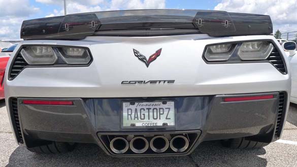 The Corvette Vanity Plates of Bloomington Gold 2017