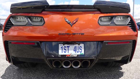 The Corvette Vanity Plates of Bloomington Gold 2017