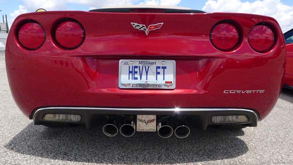 The Corvette Vanity Plates of Bloomington Gold 2017