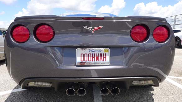 The Corvette Vanity Plates of Bloomington Gold 2017