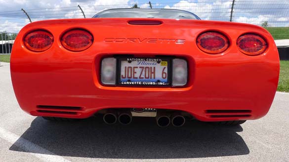 The Corvette Vanity Plates of Bloomington Gold 2017