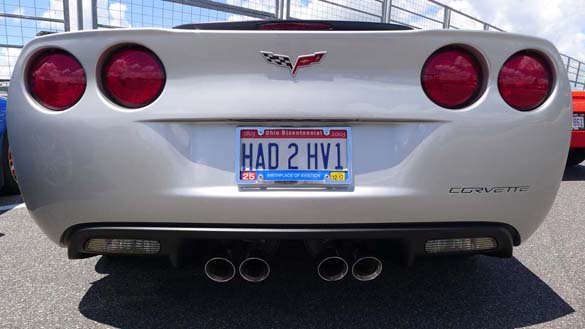 The Corvette Vanity Plates of Bloomington Gold 2017