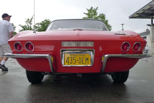 The Corvette Vanity Plates of Bloomington Gold 2017
