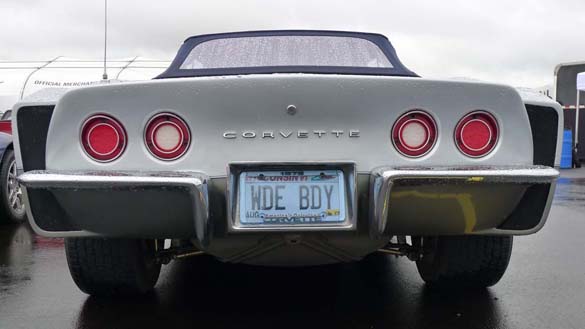The Corvette Vanity Plates of Bloomington Gold 2017